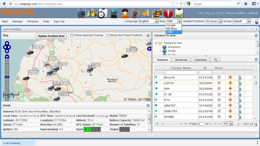 Software GPS tracking software GPS tracking platform GPS